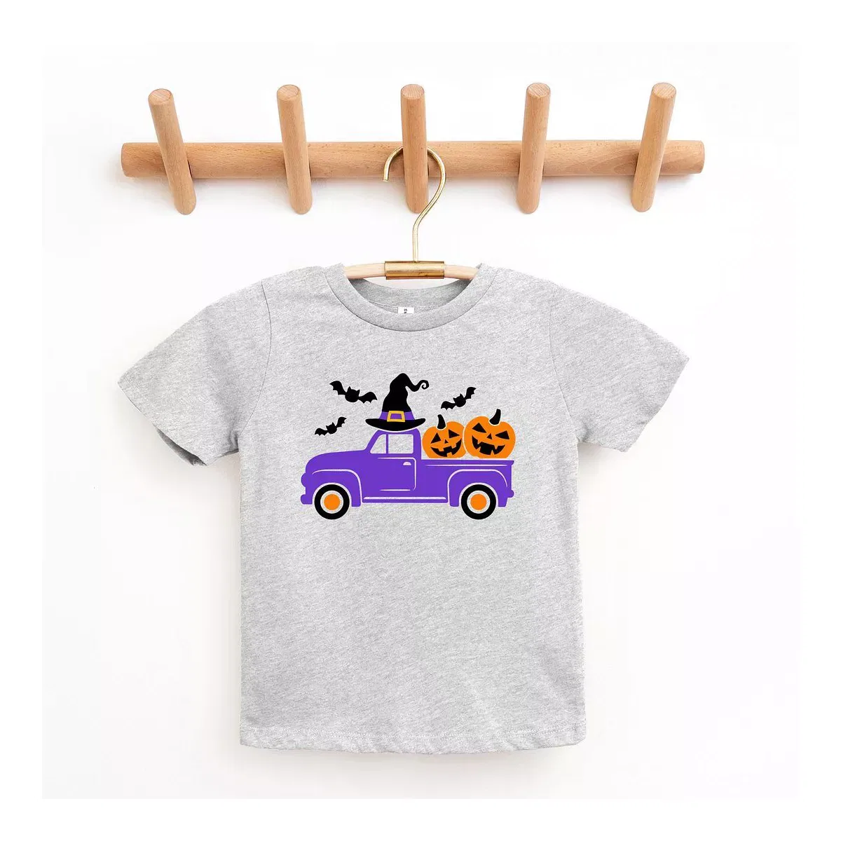 Детская футболка с принтом Witch Farm Truck The Juniper Shop, White