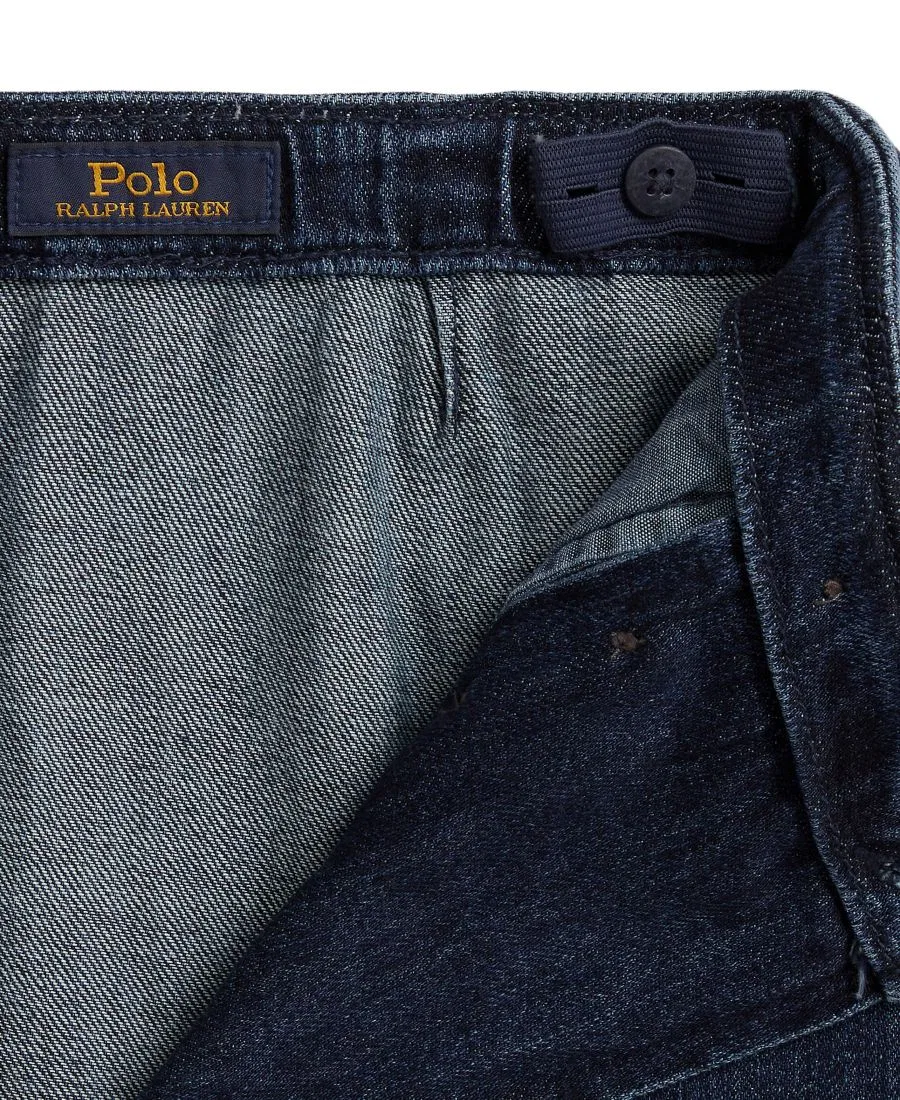 Юбка джинсовая с запахом, с вышивкой Polo Ralph Lauren, Adrie Wash — фото 3