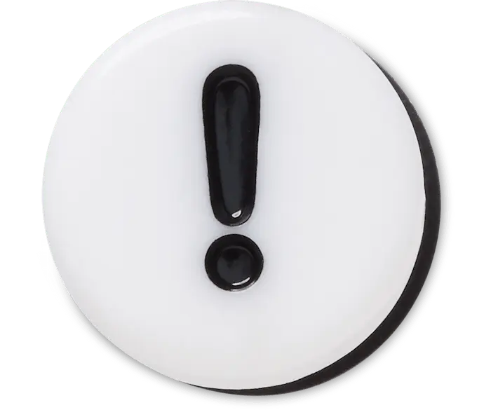 

Джиббитсы Tiny Friendship Exclamation Crocs