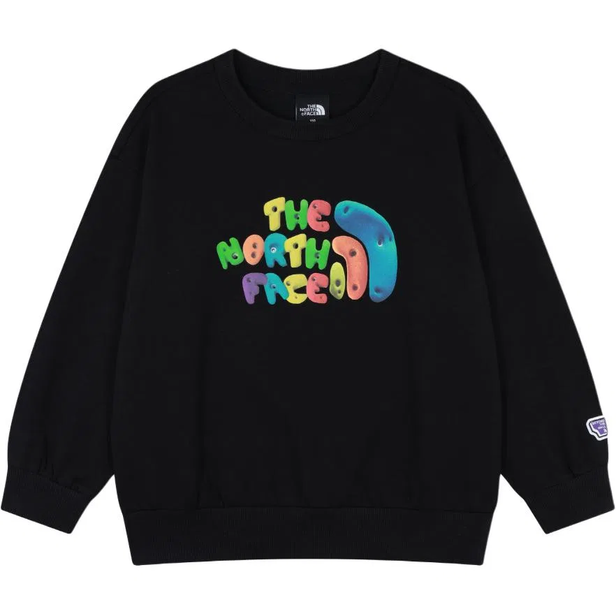 Детская толстовка с длинным рукавом THE NORTH FACE, Black