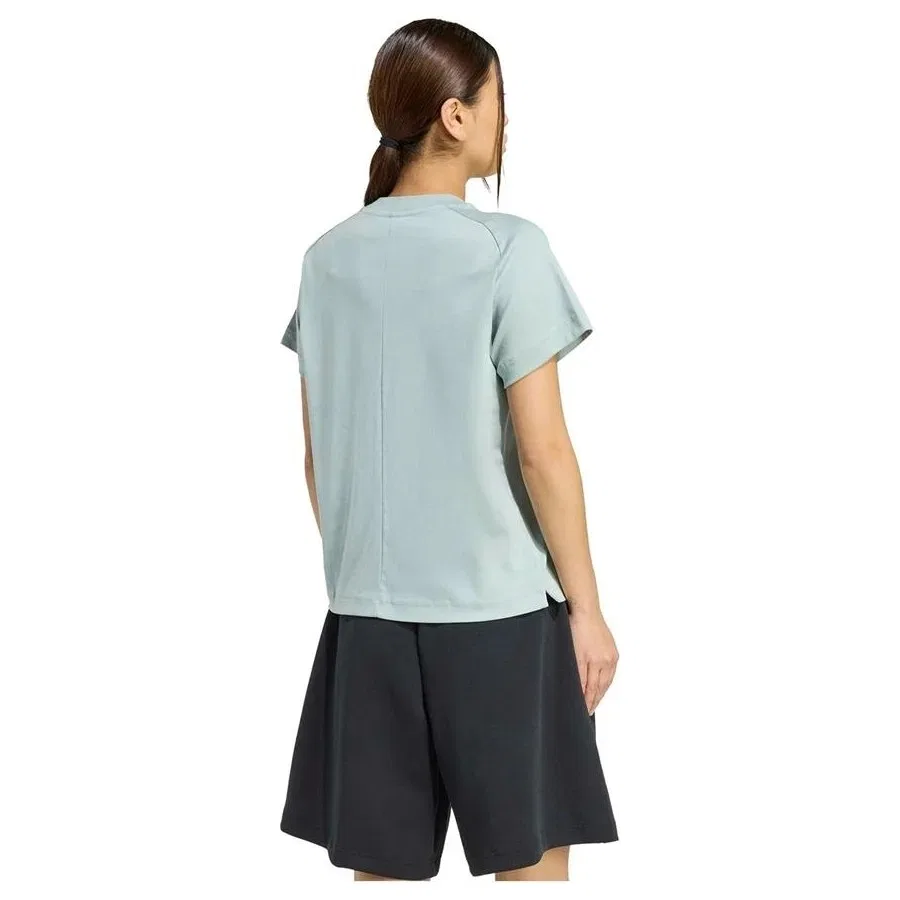 Спортивная футболка с коротким рукавом W Sl Reg T adidas, Зеленый — фото 3