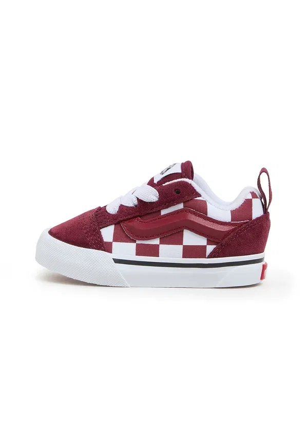 Кроссовки с дышащим верхом Knu Skool Vans, dark red, темно-красный