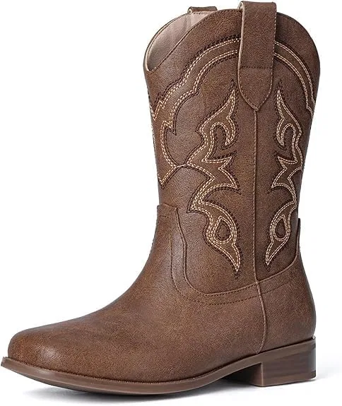 Детские сапоги-казаки Choiran Cowboy Boots, Brown