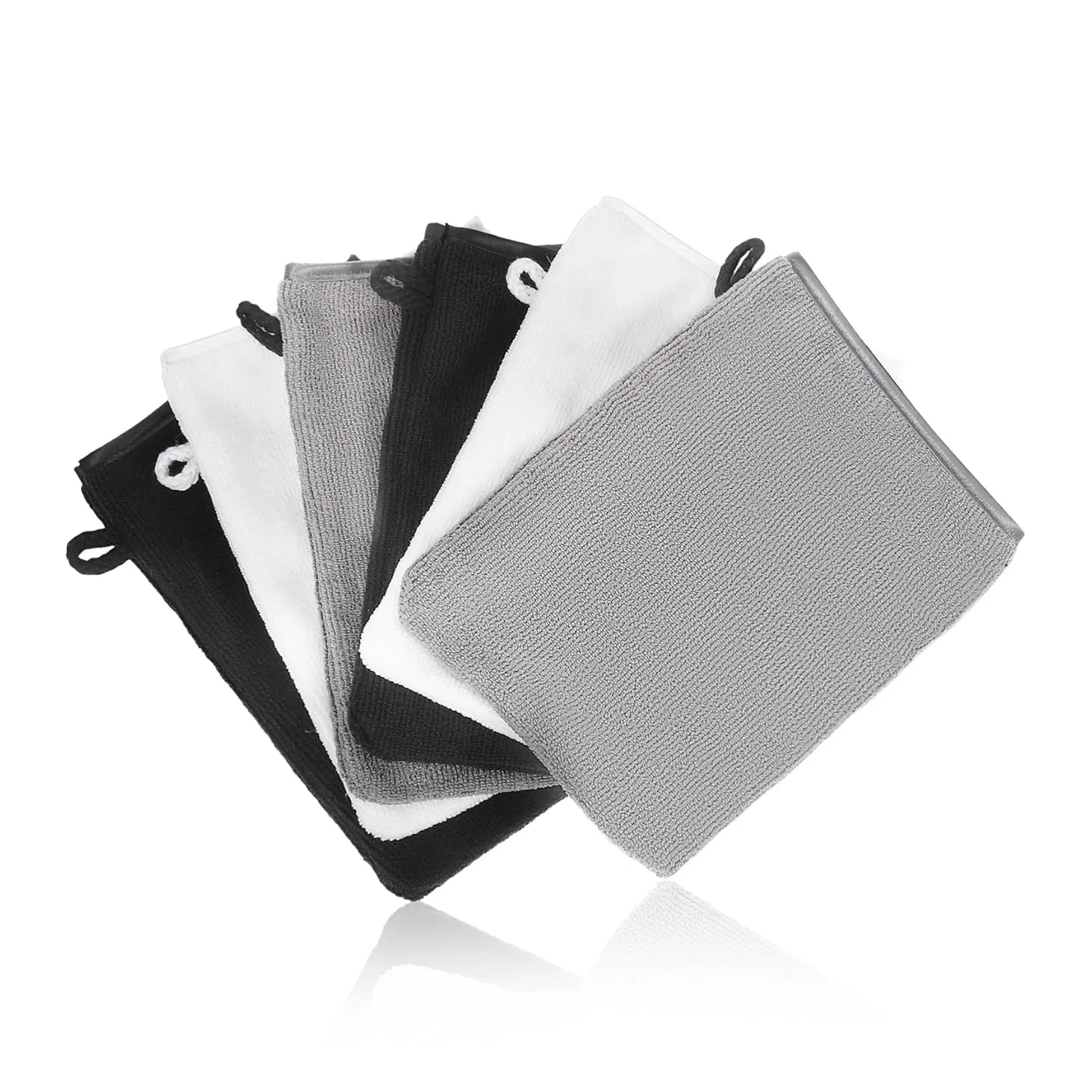 Пилинг-перчатки 6 шт, Beavorty, 21x15x0.5 см, Grau Schwarz Weiß
