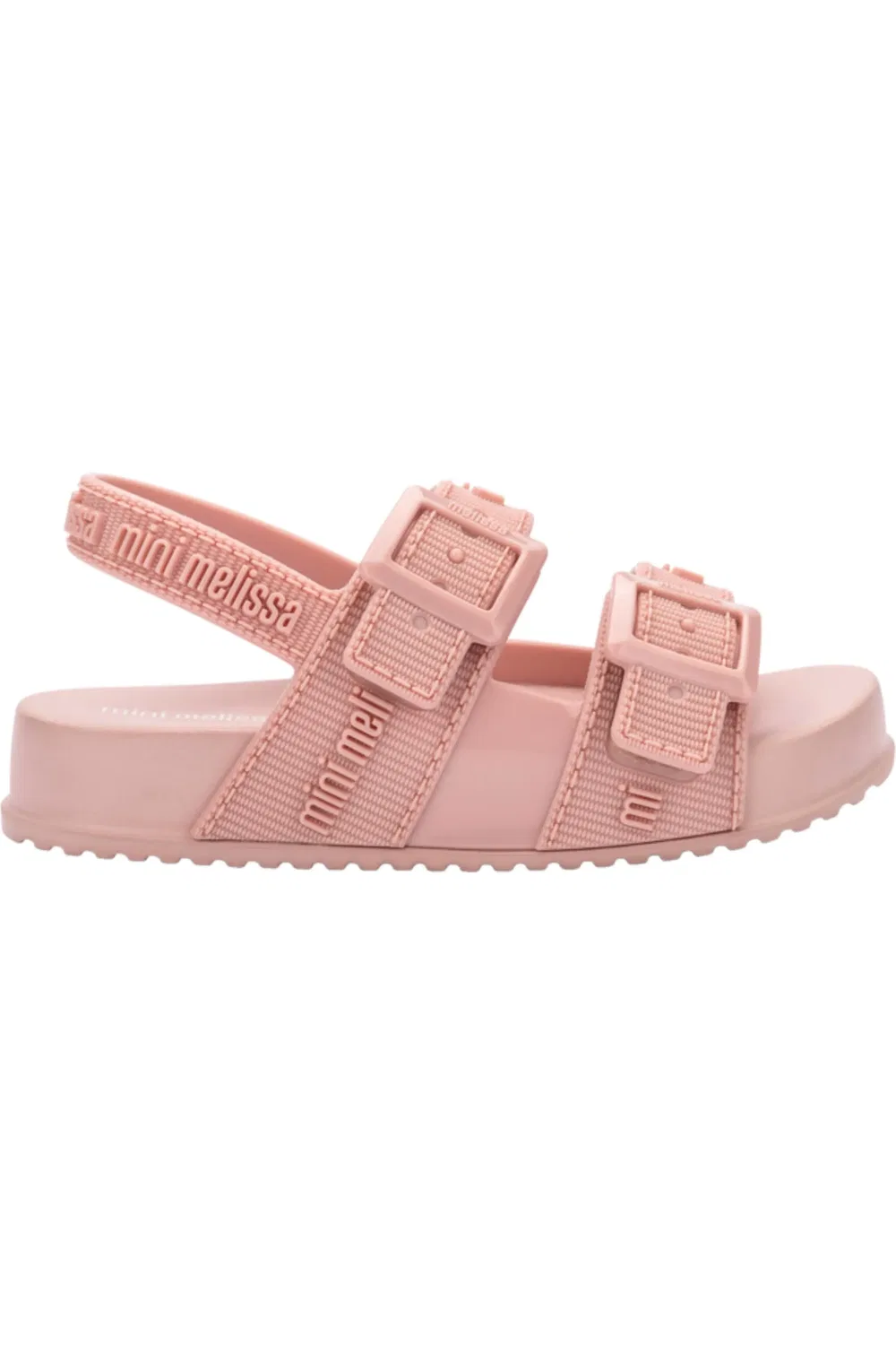 Детские сандалии слингбэк с ароматом Tutti Fruitti Mini Cozy Lover Mini Melissa, розовый — фото 2