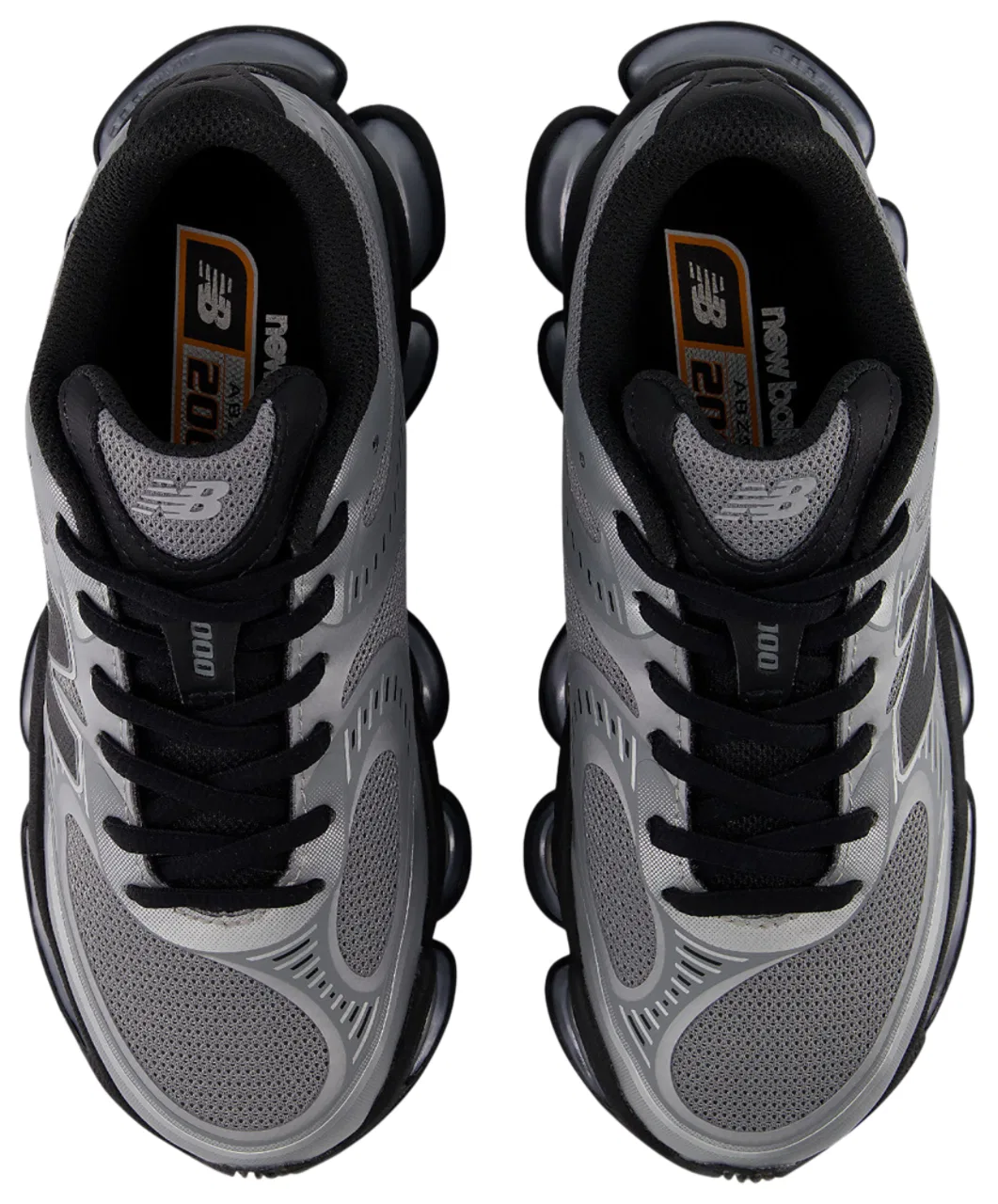 Кроссовки для мальчиков 2000 New Balance, серебристый/черный — фото 4