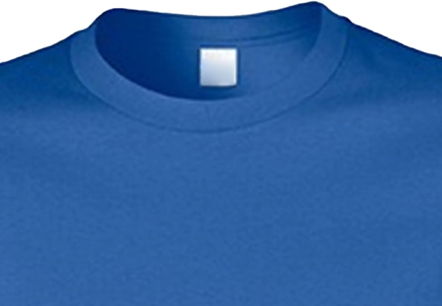 Мужская классическая футболка с круглым вырезом Lightweight, Blue — фото 2