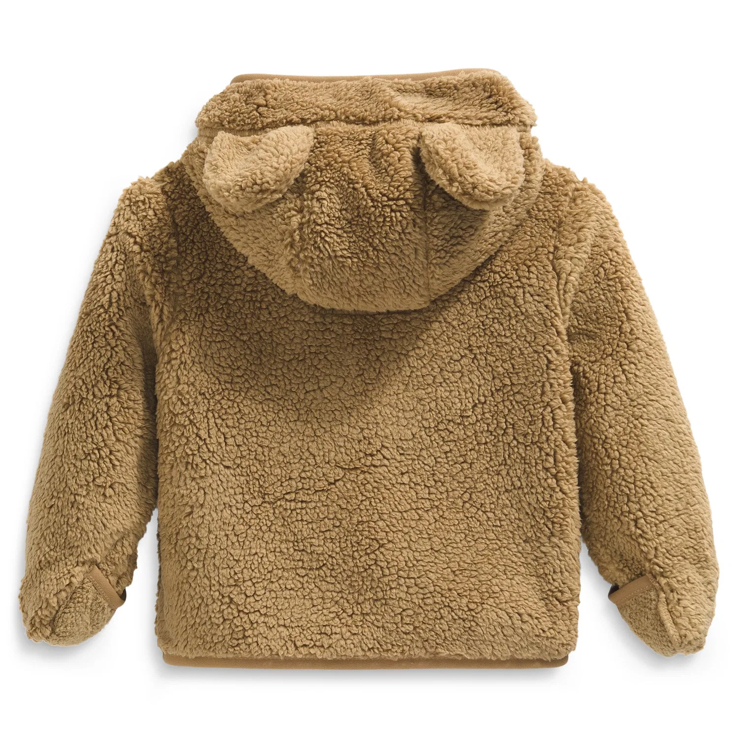 Худи на молнии с капюшоном и ушками медвежонка Campshire The North Face, Teddy Brown — фото 3