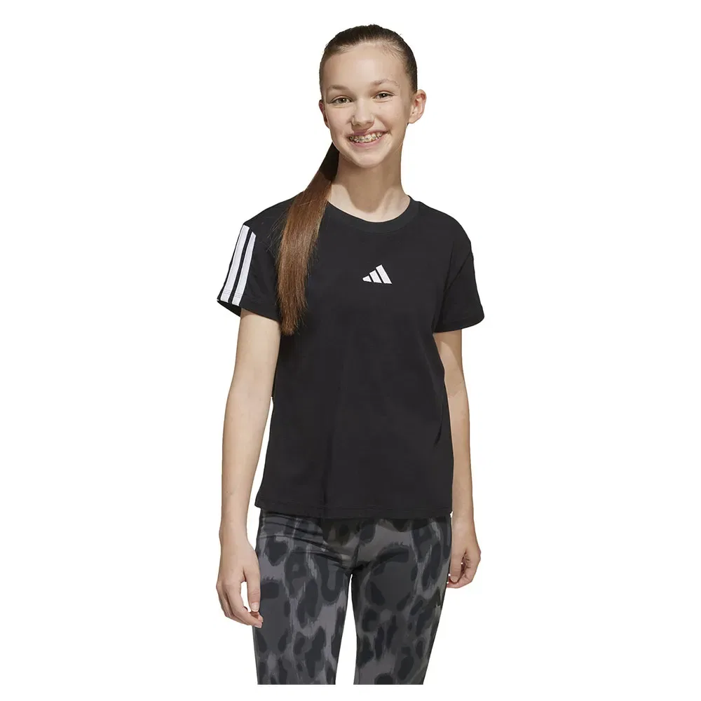 Футболка с коротким рукавом Essentials Adidas, черный