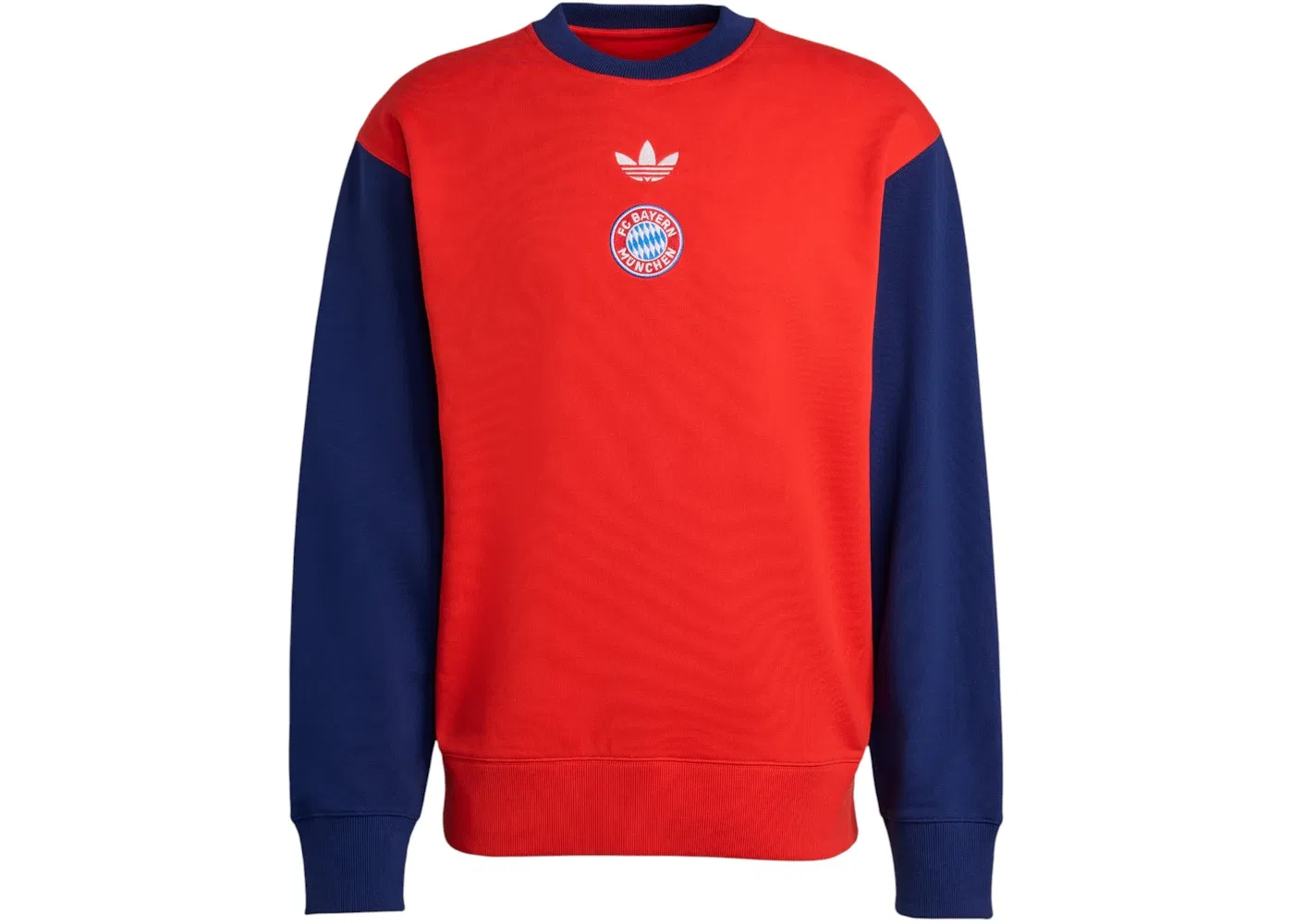 Мужской свитшот с длинным рукавом Adidas, Red Dark Blue