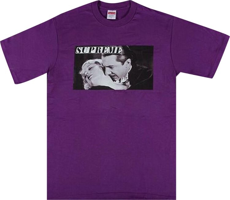 

Футболка Supreme Bela Lugosi Tee 'Purple', фиолетовый