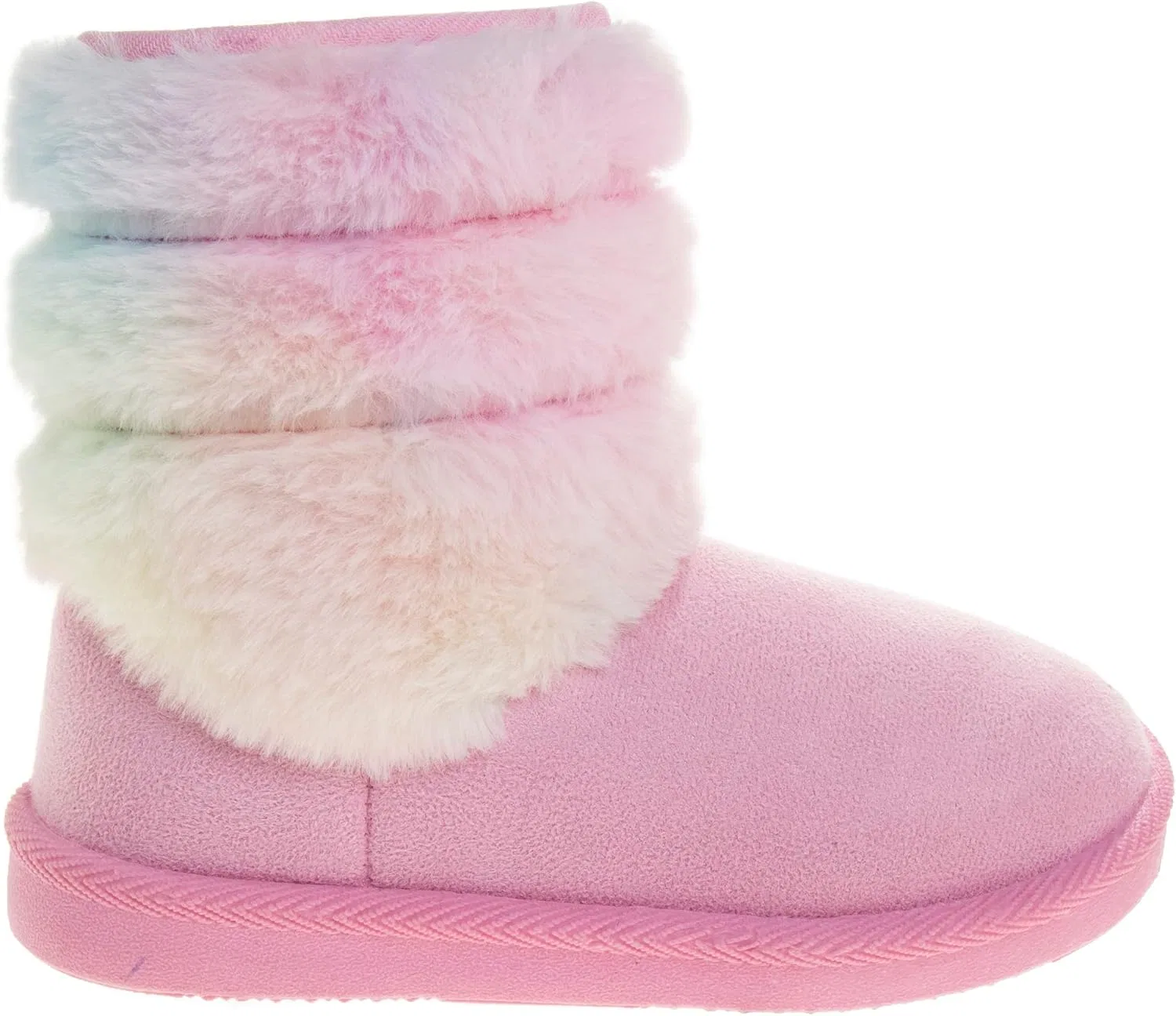 Детские зимние сапоги для девочек с мехом Josmo, Pink Mult — фото 2