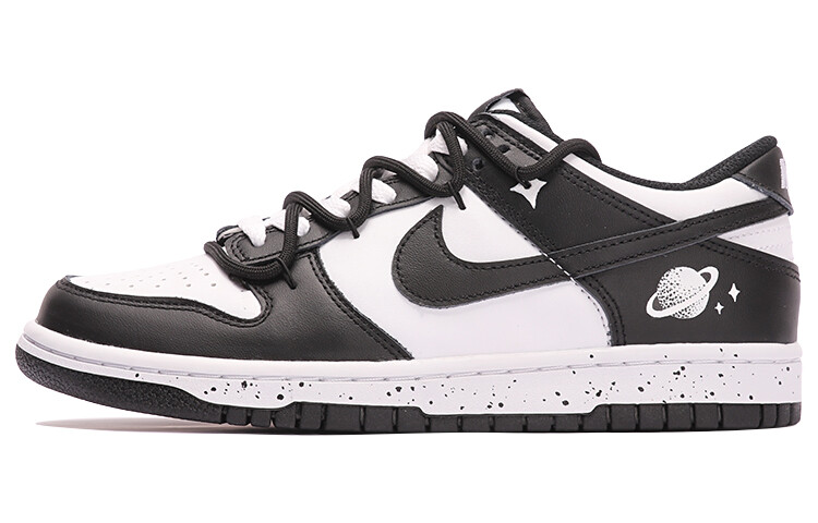 

Кроссовки Nike Dunk Skateboard Shoes Women's Low-Top Black White, Черный, Кроссовки Nike Dunk Skateboard Shoes Women's Low-Top Black White