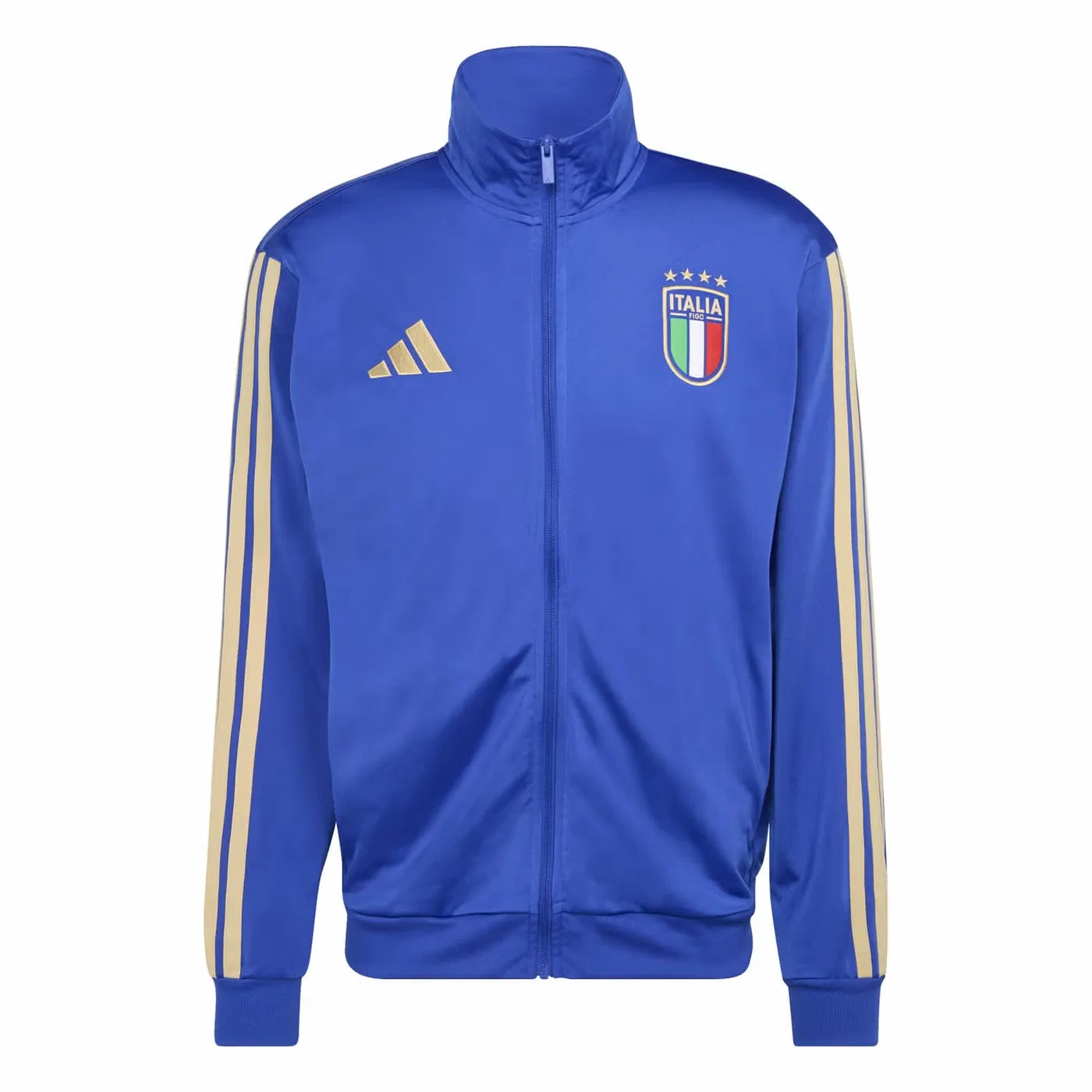 Куртка-олимпийка с принтом Italy DNA Adidas, синий