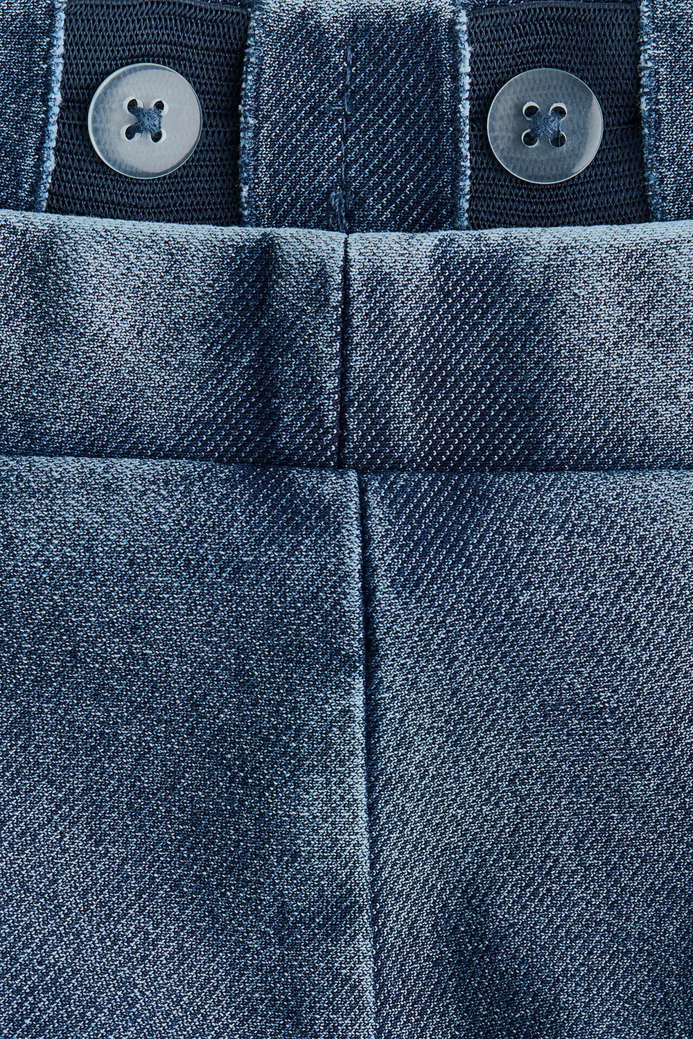Джеггинсы в джинсовом стиле с широкими штанинами H&M, Dunkles Denimblau — фото 2