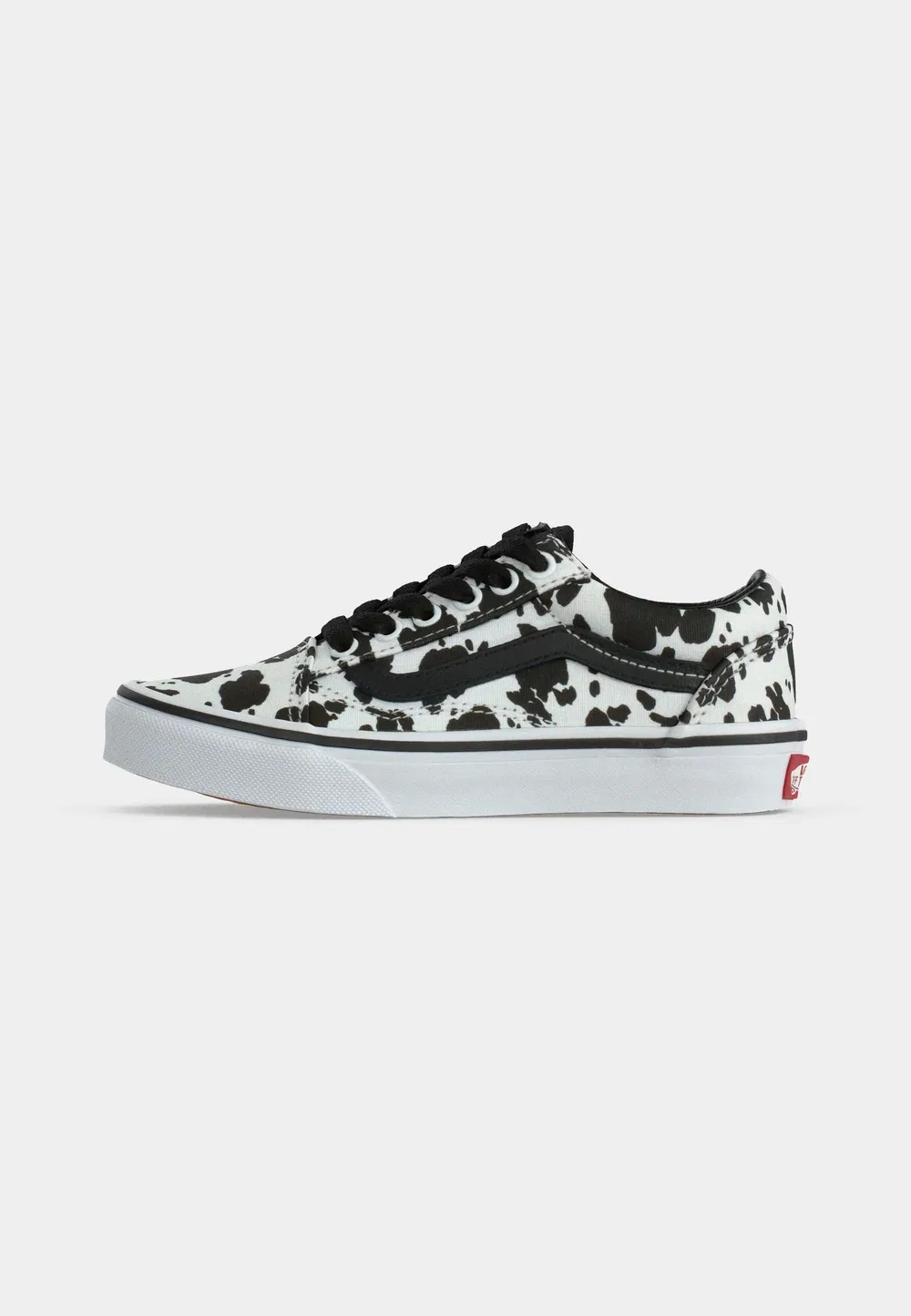 Олдскульные унисекс скейтбордистские кроссовки Vans, Black/White — фото 2