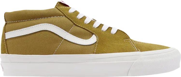 

Кроссовки Vans OG Sk8-Mid LX Tobacco White, коричневый
