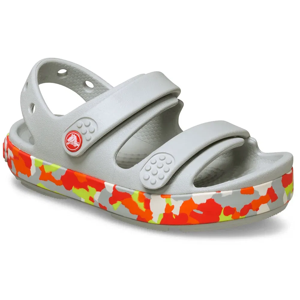 Сандалии Crocband Cruiser Glow Confetti Crocs, серый — фото 2