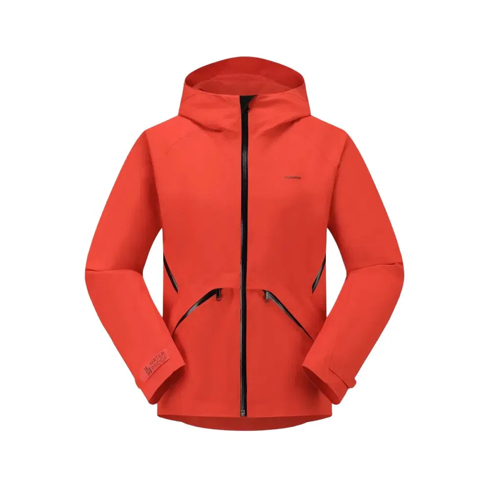 Детская куртка с капюшоном для мальчиков DECATHLON, Vermilion