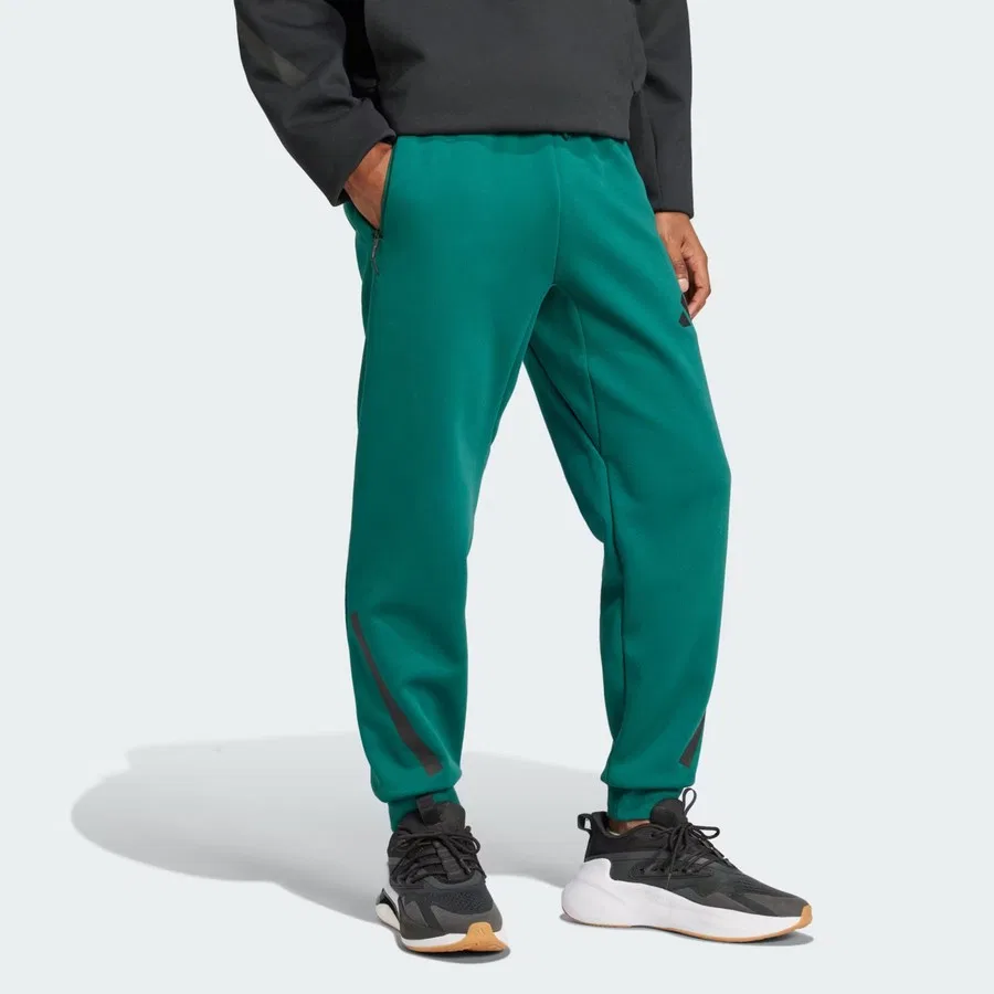 Спортивные брюки с принтом Z.N.E. PT adidas, Зеленый — фото 3