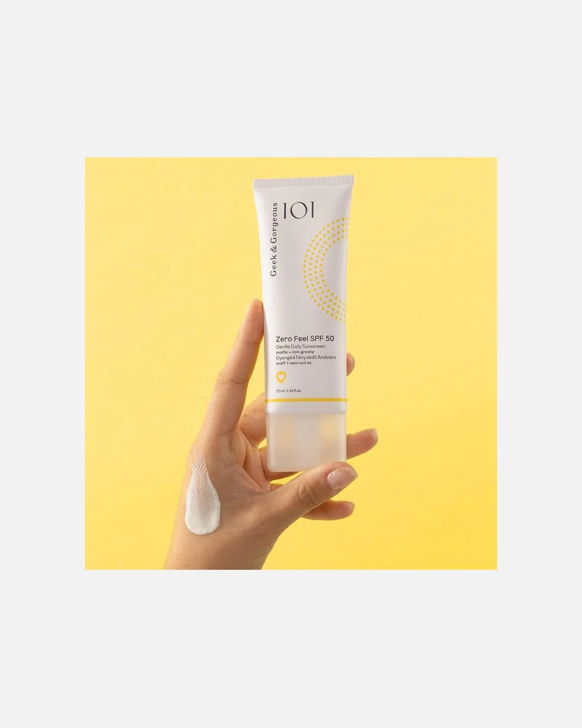 Солнцезащитный крем с нулевым ощущением, SPF 50 Geek & Gorgeous, 75 Ml — фото 4