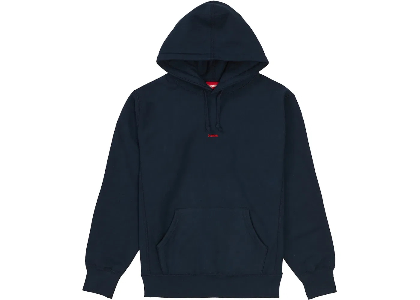 Мужская худи Supreme Hooded Sweatshirt, Navy