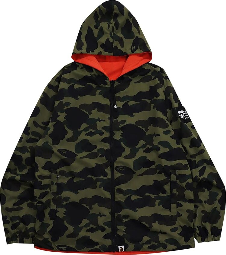 

Куртка BAPE 1st Camo Reversible Hooded Jacket 'Green', зеленый