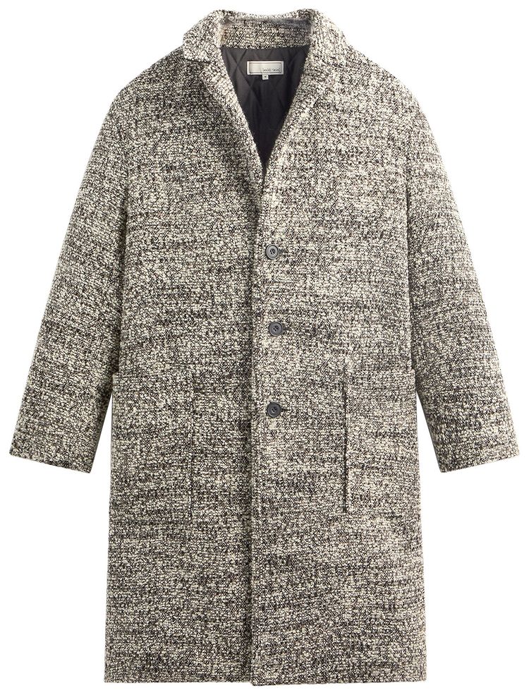 

Плюшевое пальто Kith & Kin из букле "Hallow", черный