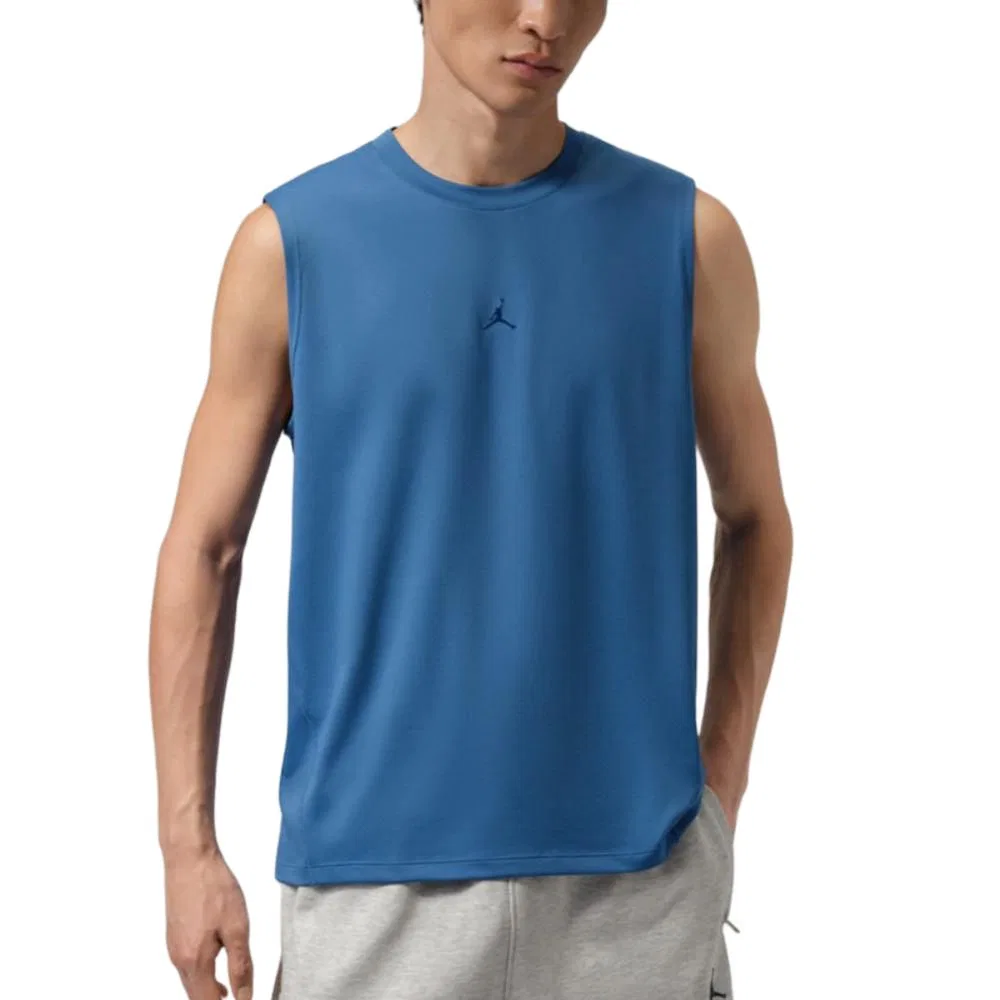 Топ Tank, синий, Crew Neck, Jordan