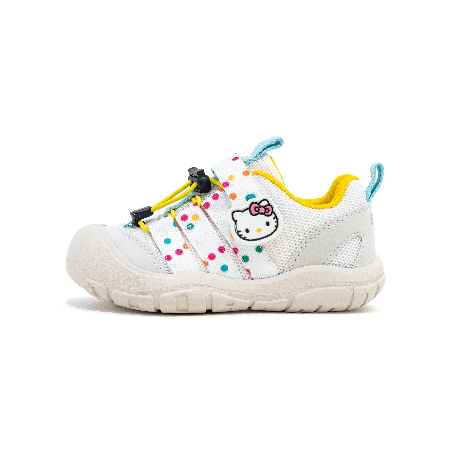 Детские уличные кроссовки с принтом Hello Kitty Sanrio, Белый