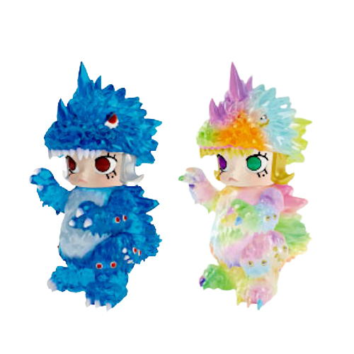 

Фигурка Pop Mart Molly x Instinctoy Erosion Molly Costume Series, Ice Vincent + Ice Vincent Special