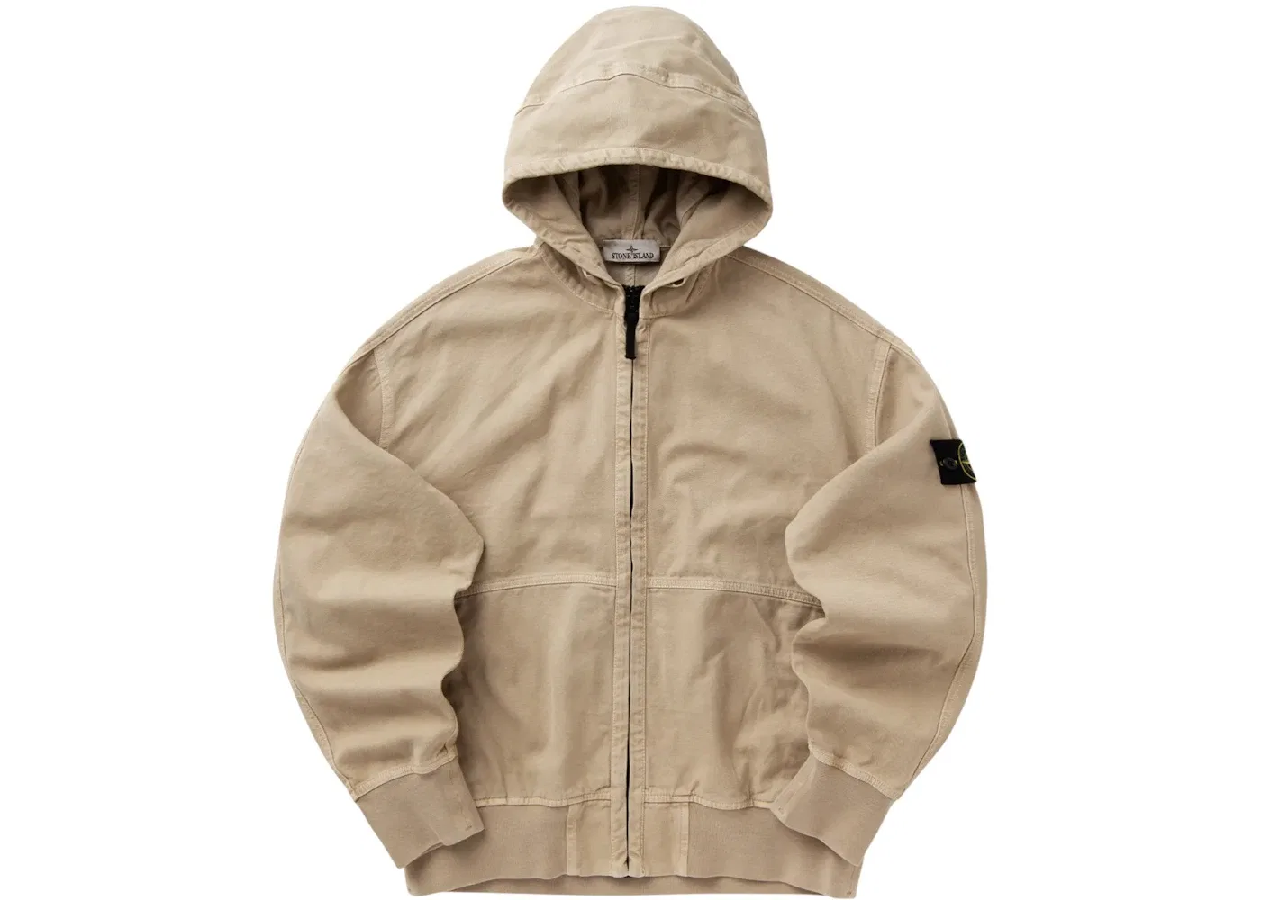 Мужской свитшот-худи с длинным рукавом Sweater Stone Island, Desert Sand