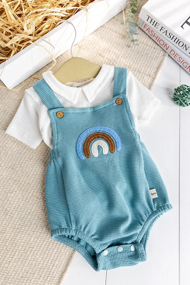 Детский комбинезон для мальчиков хлопковый Babymod, Green