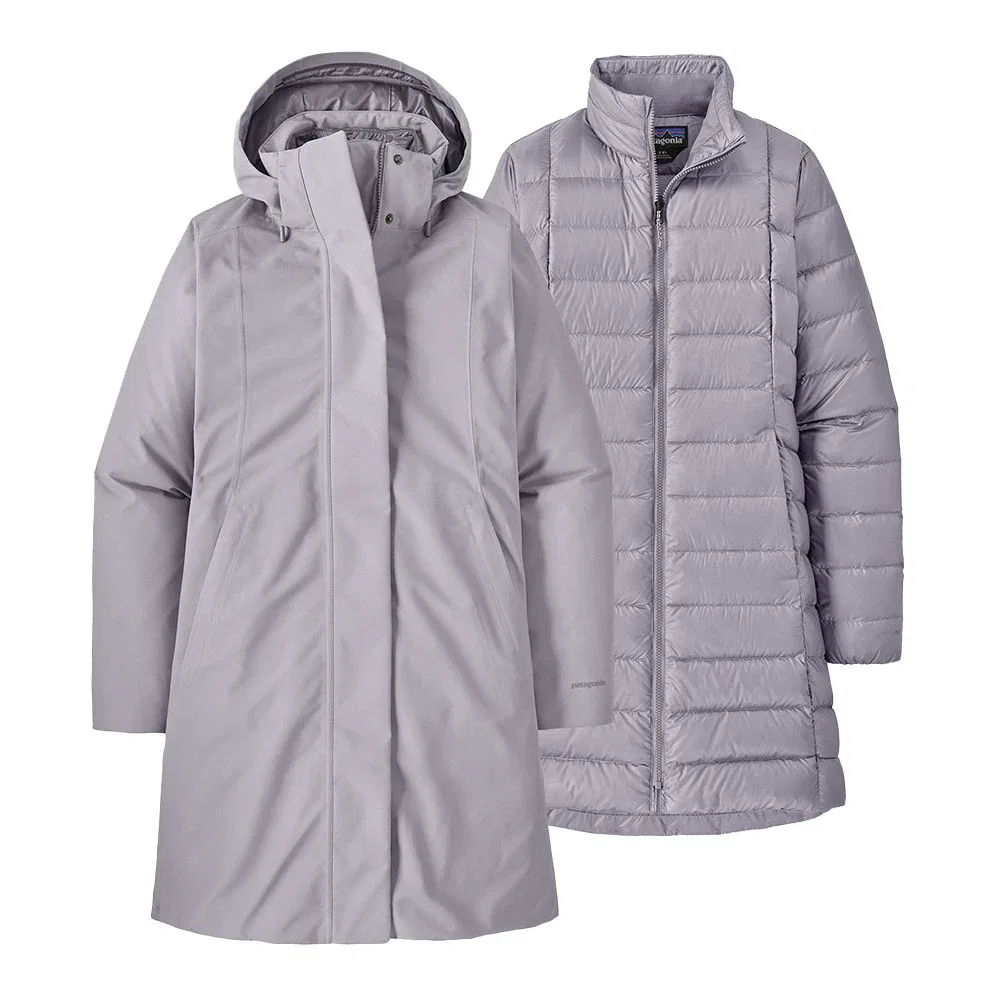 Парка 3-в-1 утепленная Tres 3-in-1 parka Patagonia, Permafrost Purple
