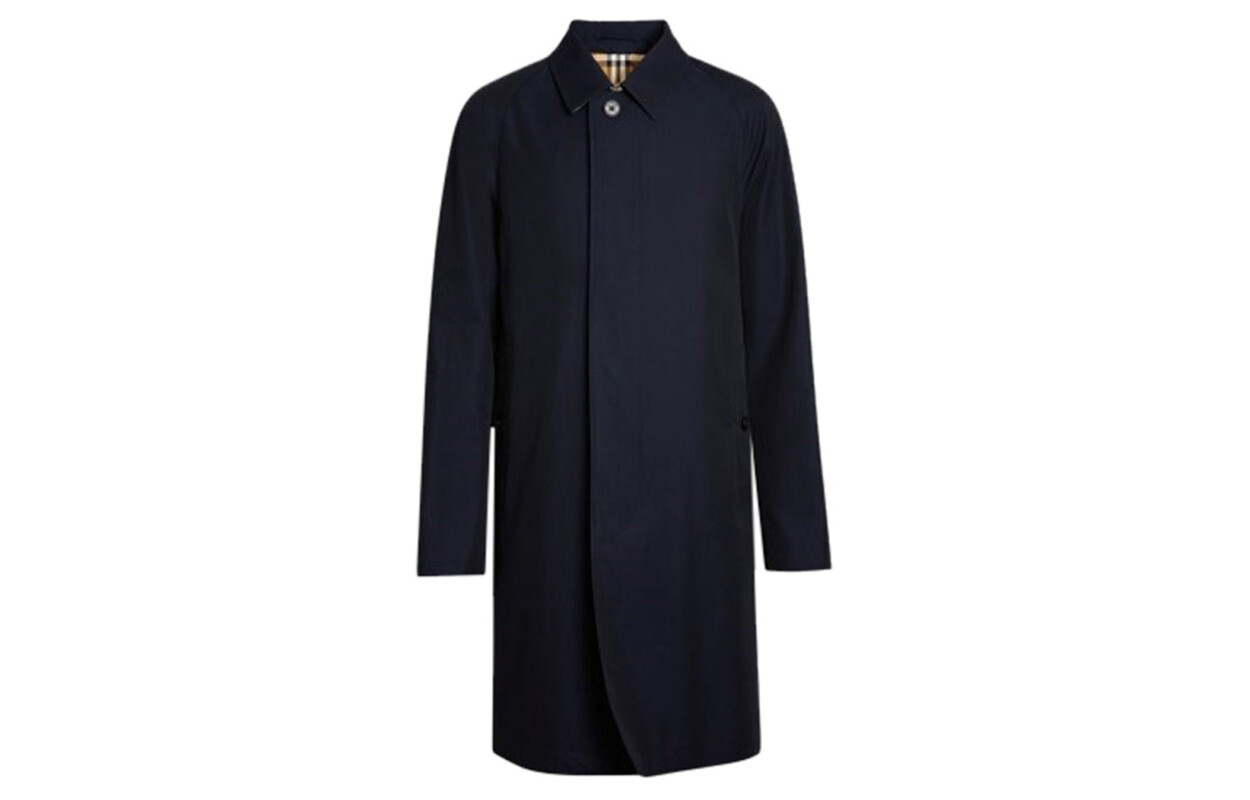 

Пальто мужское синий Burberry