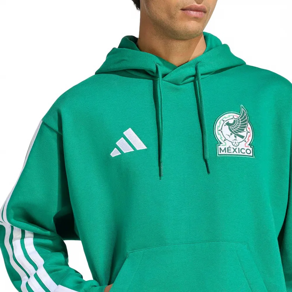 Мужская флисовая толстовка Adidas, Green — фото 4