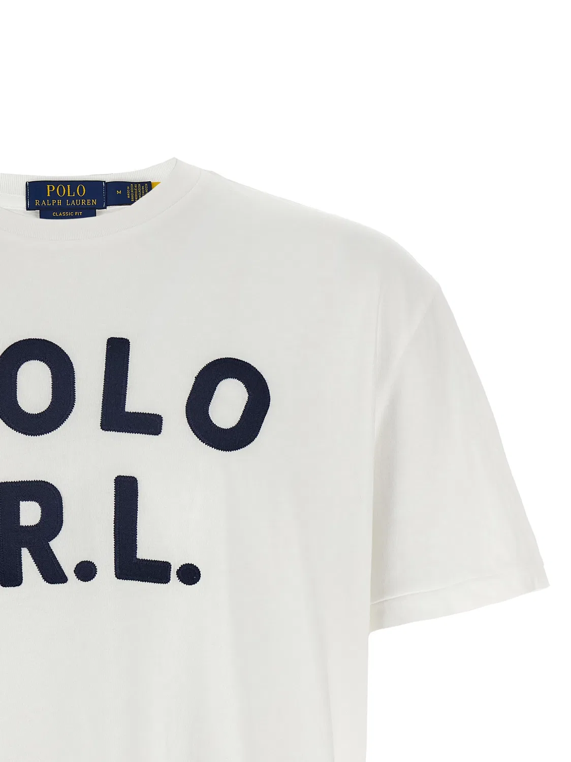 Мужская футболка с вышивкой логотипа Polo Ralph Lauren, Blue — фото 3