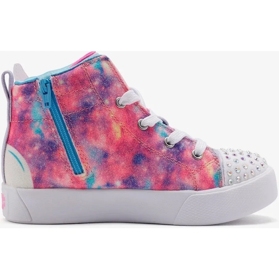 Кроссовки детские с подсветкой Twinkle Magic Skechers, Фиолетовый — фото 2