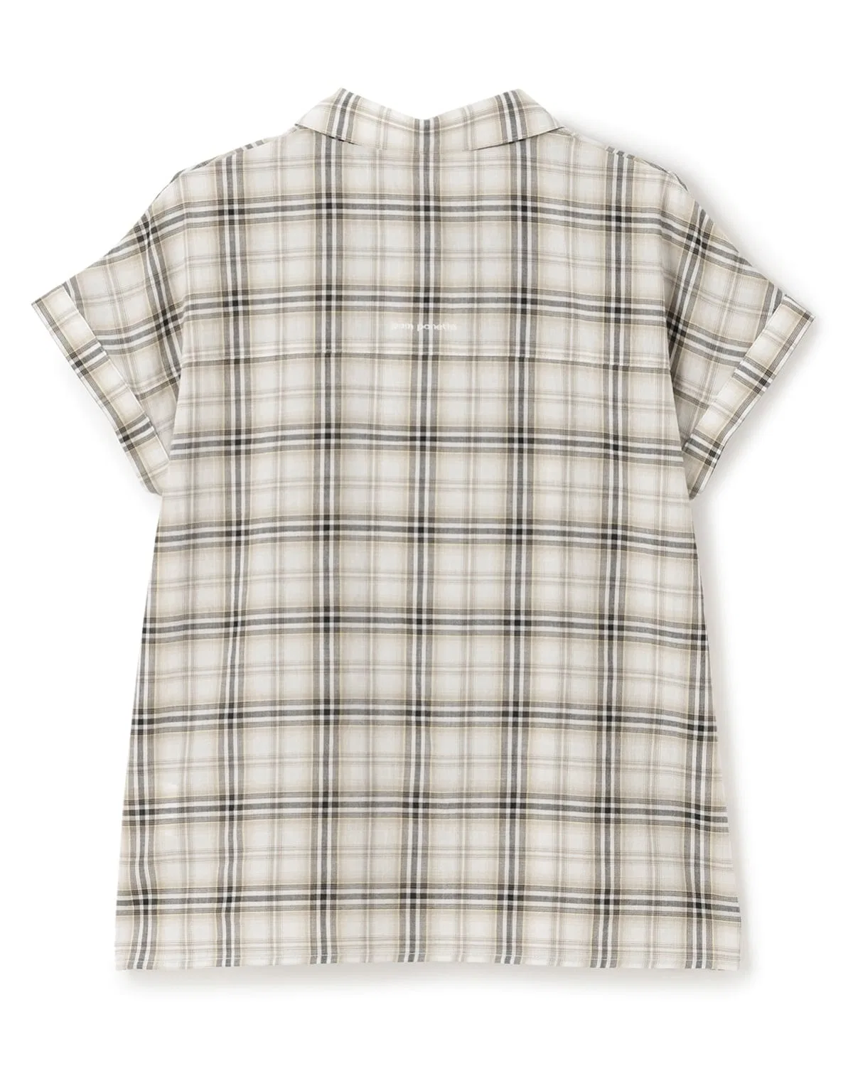 Детская блузка с рюшами с длинным рукавомpom ponette junior, Off White — фото 2