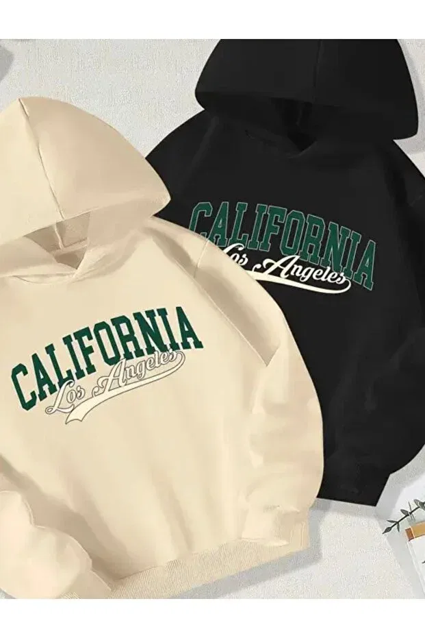 Детские свитшот для мальчиков с принтом California Printed Children's Raised Winter Baxia, Multicolor — фото 2