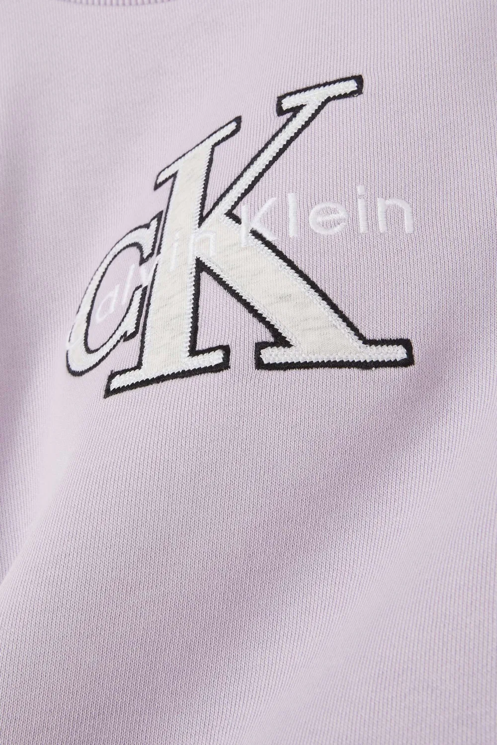 Свитшот с логотипом High-Lo Logo Calvin Klein — фото 4