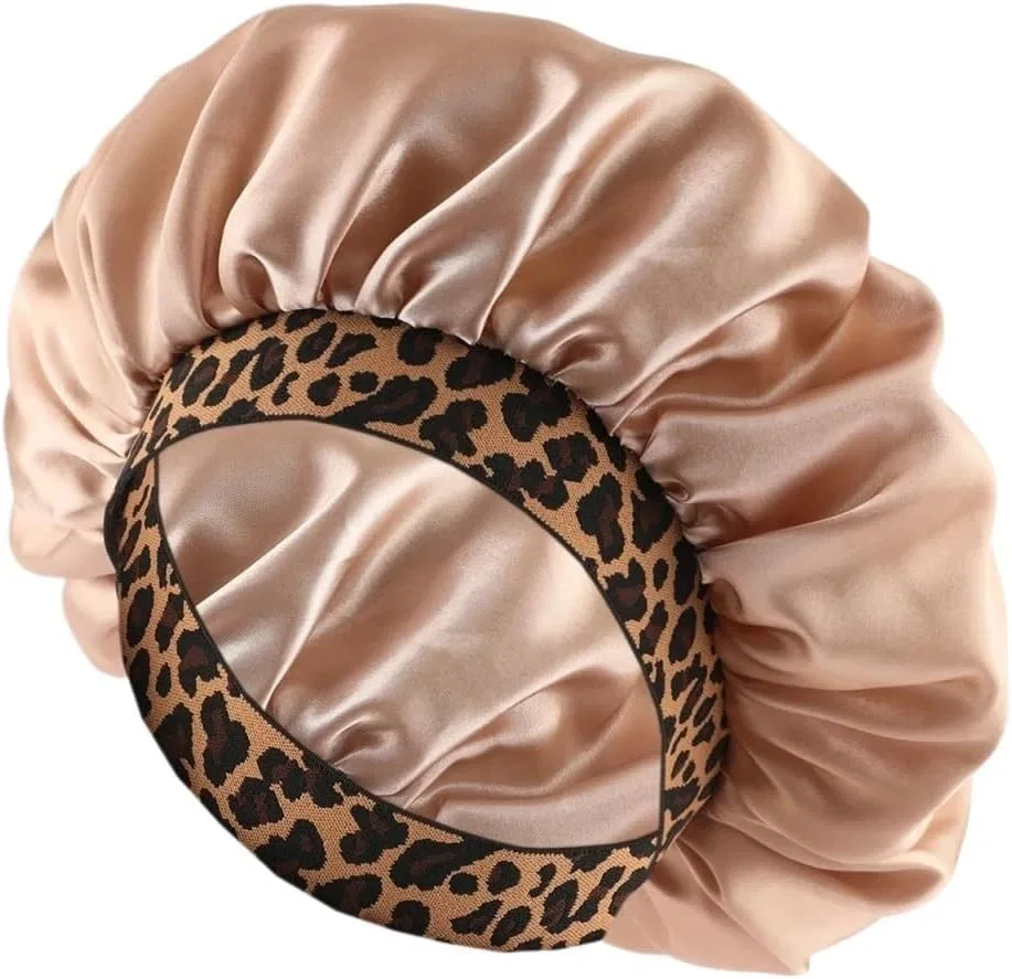 Шапочка для сна из шелка, Satin, LSNNMU, Шампань