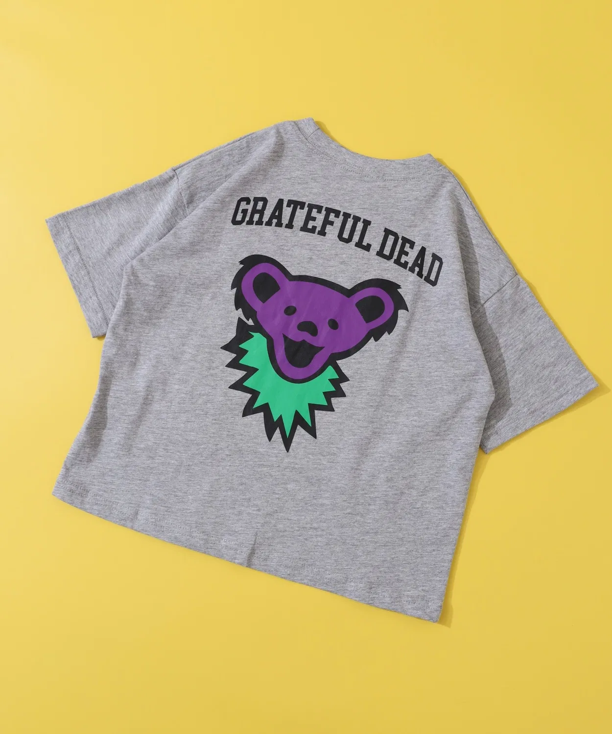Детская футболка оверсайз с принтом GRATEFUL DEAD Grateful Dead, Heather Grey