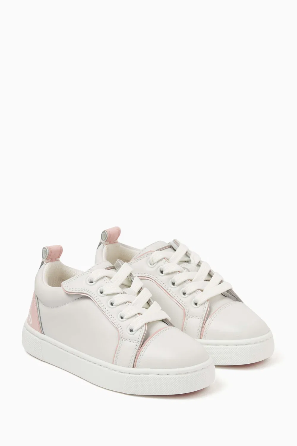 Кроссовки из телячьей кожи Funnyto Christian Louboutin, белый