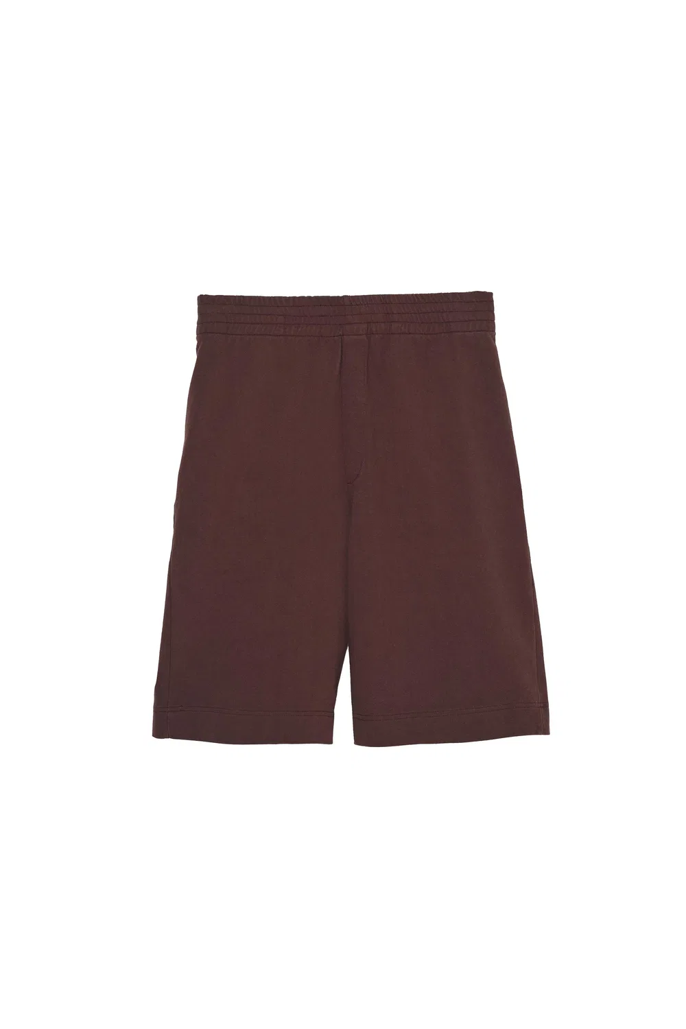 Шорты-джоггеры бермуды с широкими штанинами ZARA, Brown — фото 3