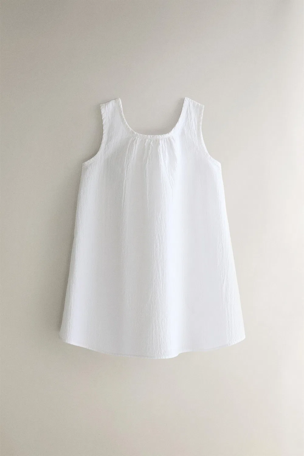 Детская простая ночная рубашка ZARA, Oyster-white