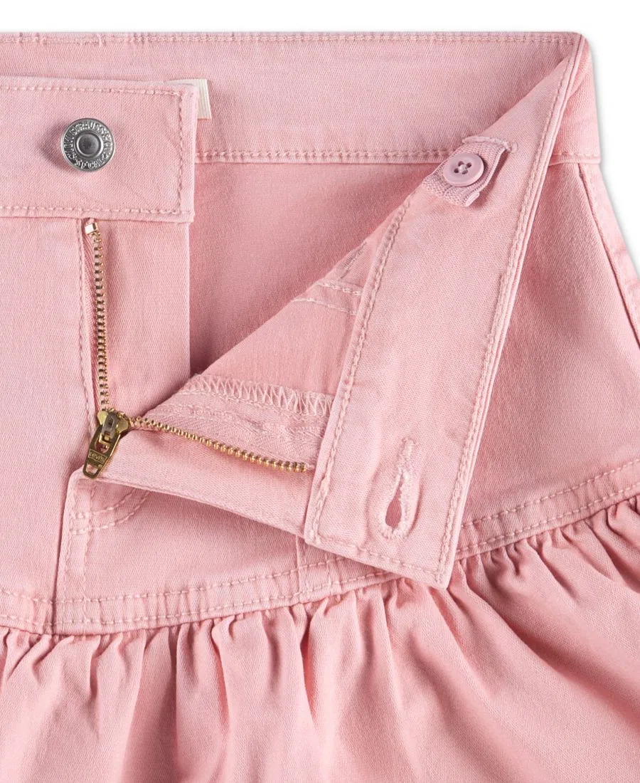 Юбка-шорты с рюшами Girls' 7-16 Ruffled Scooter Skort Levi's, Powder Pink — фото 3