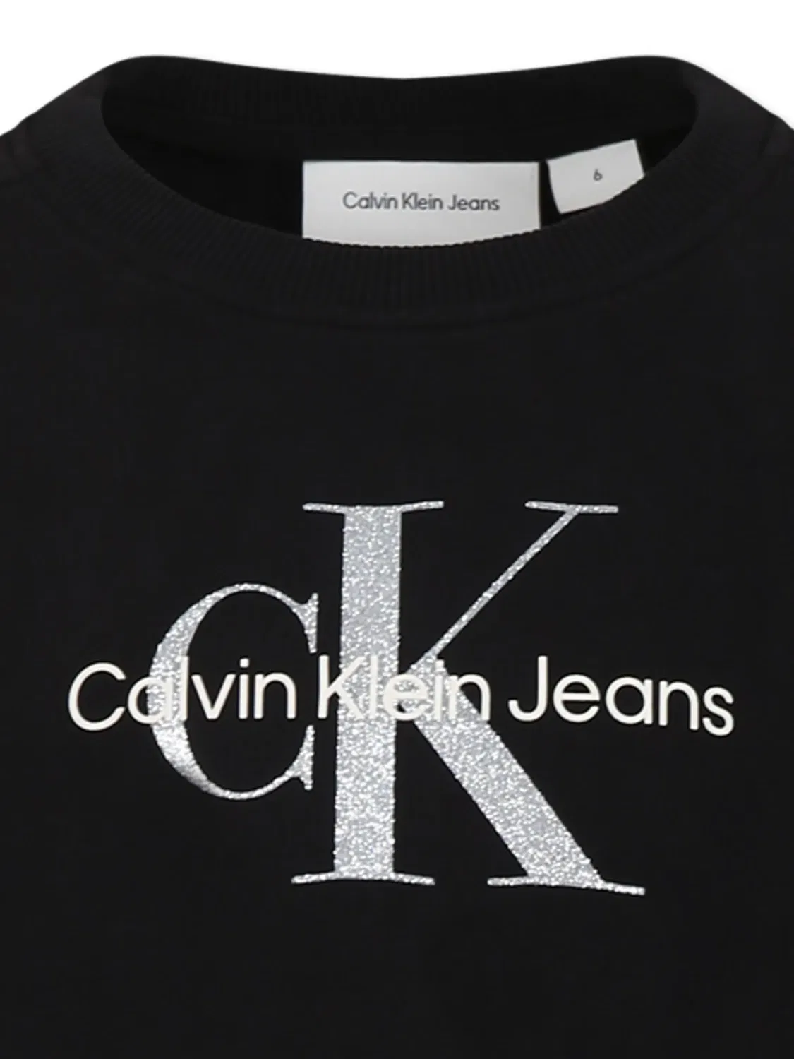 Calvin Klein Платье с длинным рукавом, черное — фото 3