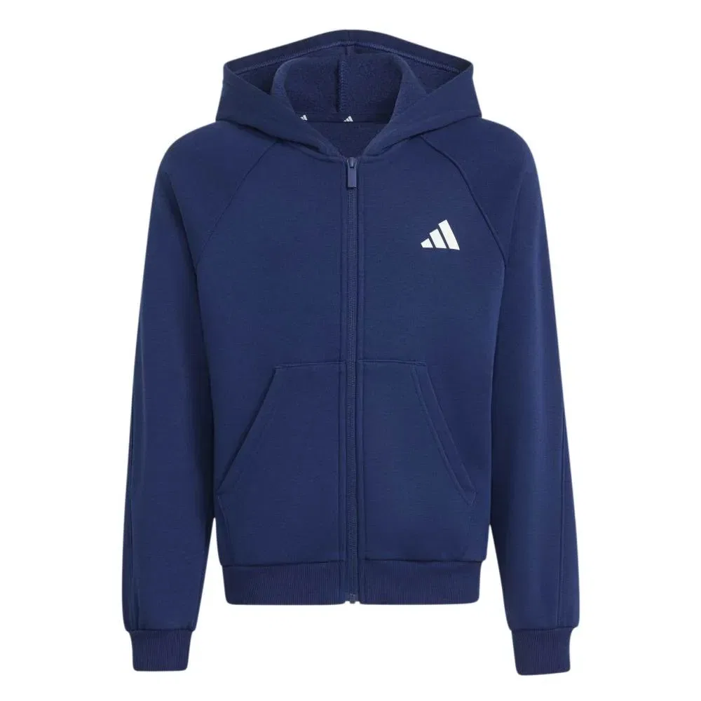 Детский свитшот с принтом Seasonals Collegiate Typography Adidas, Blue