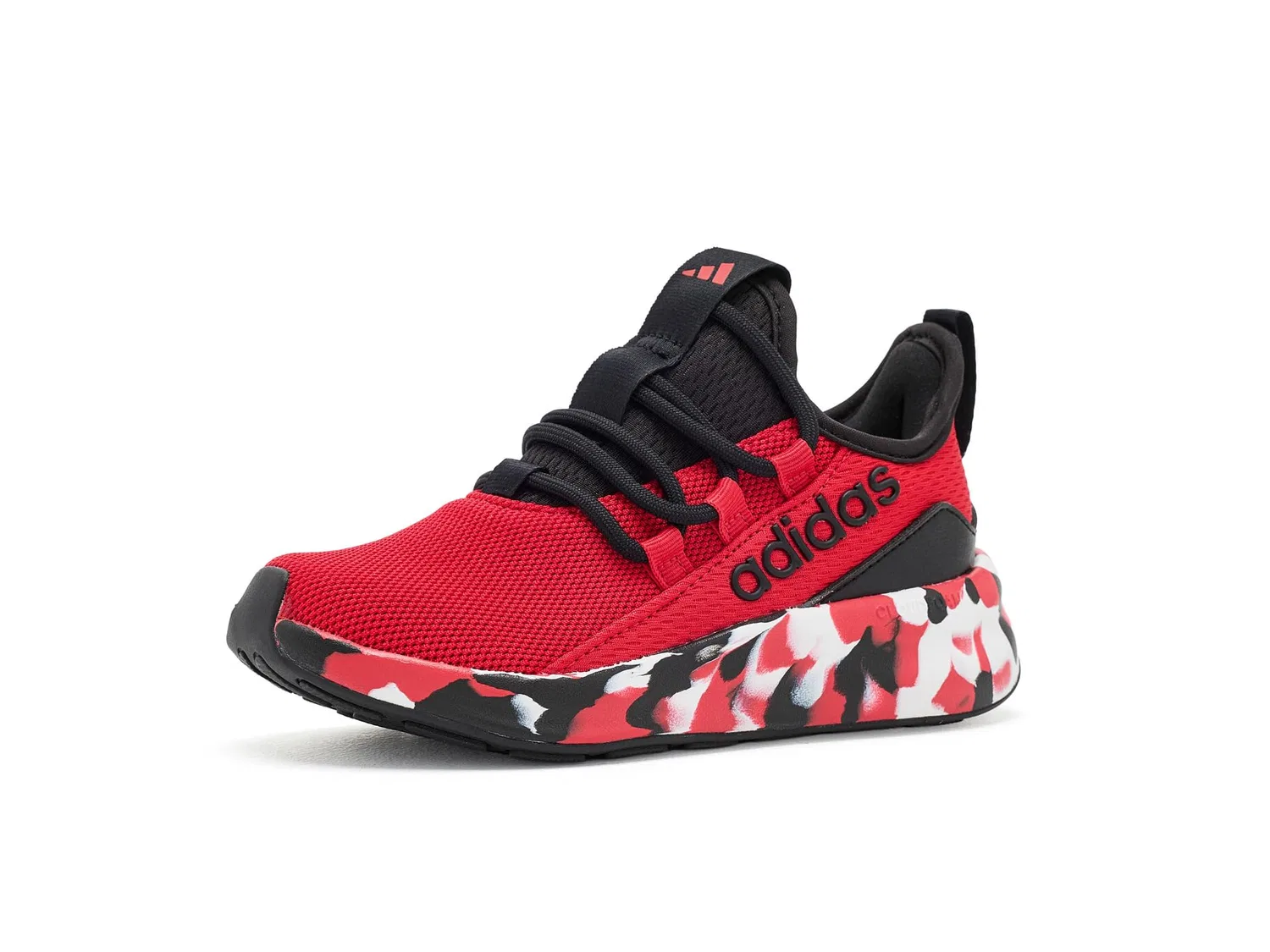Кроссовки Lite Racer Adapt 8.0 (для маленьких и больших детей) Adidas Kids, Better Scarlet/Black/Grey — фото 2